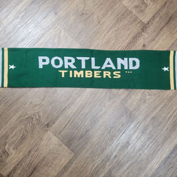 Portland Timbers FC Soccer Scarf 2015 MLS CHAMPIONS - Picture 3 of 7